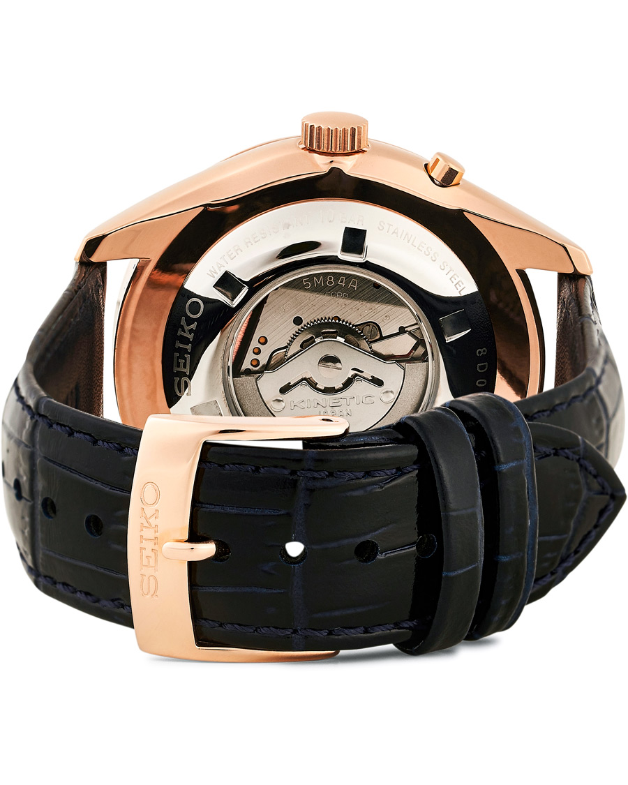 Herr | Seiko Kinetic 42mm Calf Leather/Blue Dial | Seiko | Kinetic 42mm Calf Leather/Blue Dial