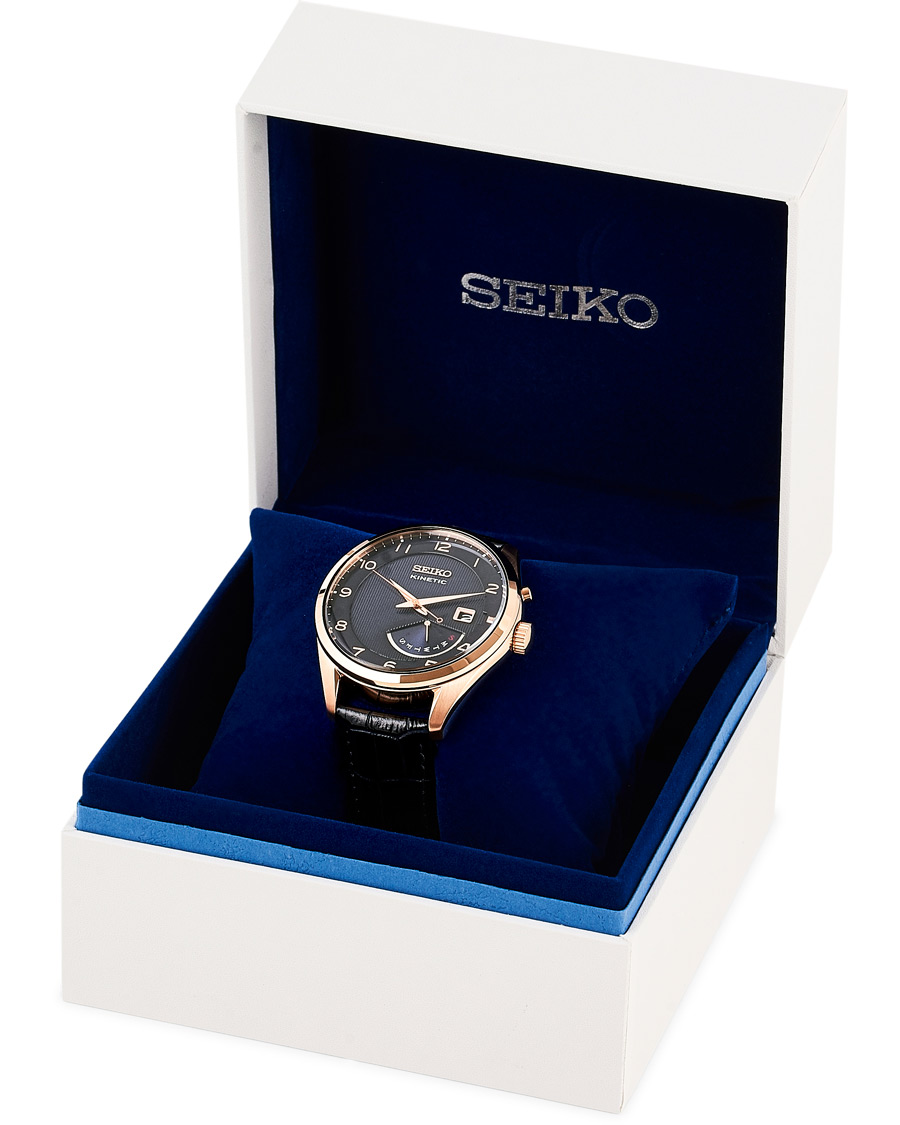 Herr | Seiko Kinetic 42mm Calf Leather/Blue Dial | Seiko | Kinetic 42mm Calf Leather/Blue Dial