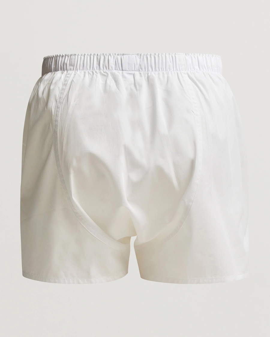 Herr | Boxershorts | Sunspel | Classic Woven Cotton Boxer Shorts White