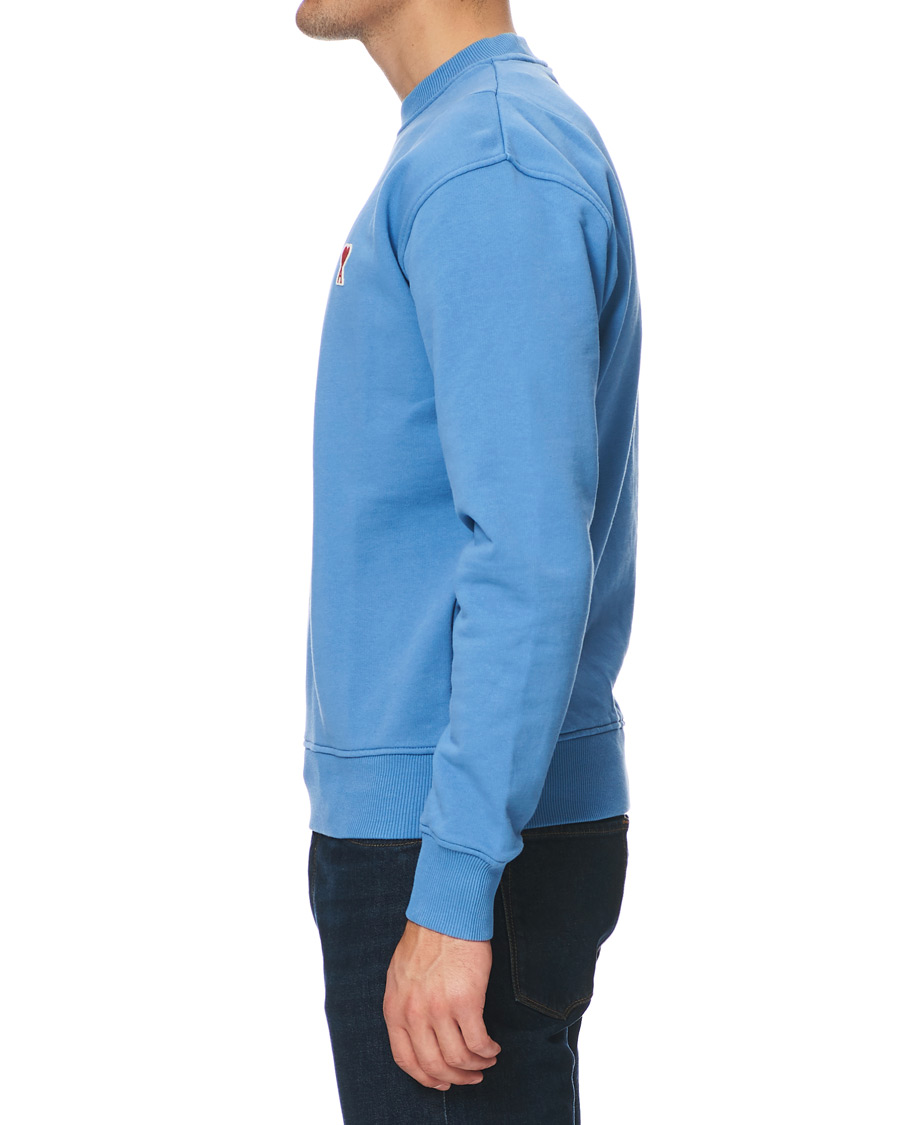 Herr | Tröjor | AMI | Heart Logo Sweatshirt Blue