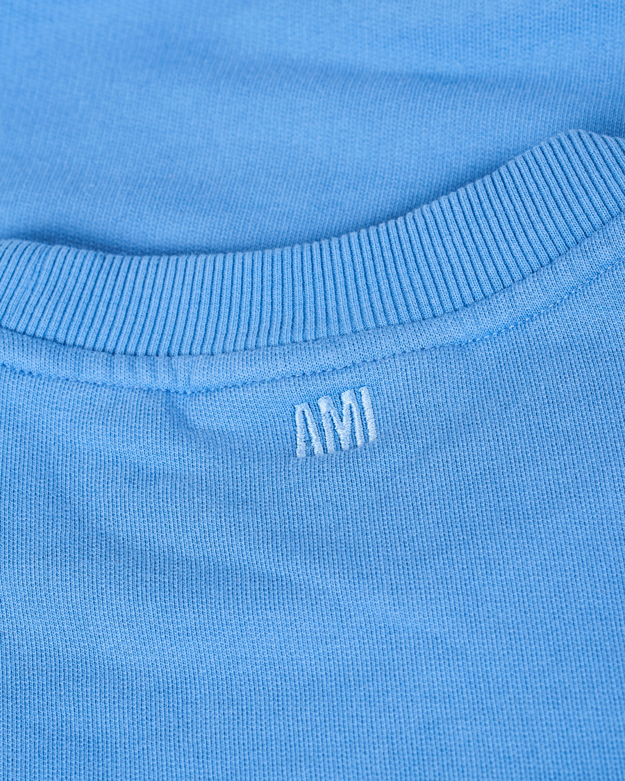 Herr | Tröjor | AMI | Heart Logo Sweatshirt Blue