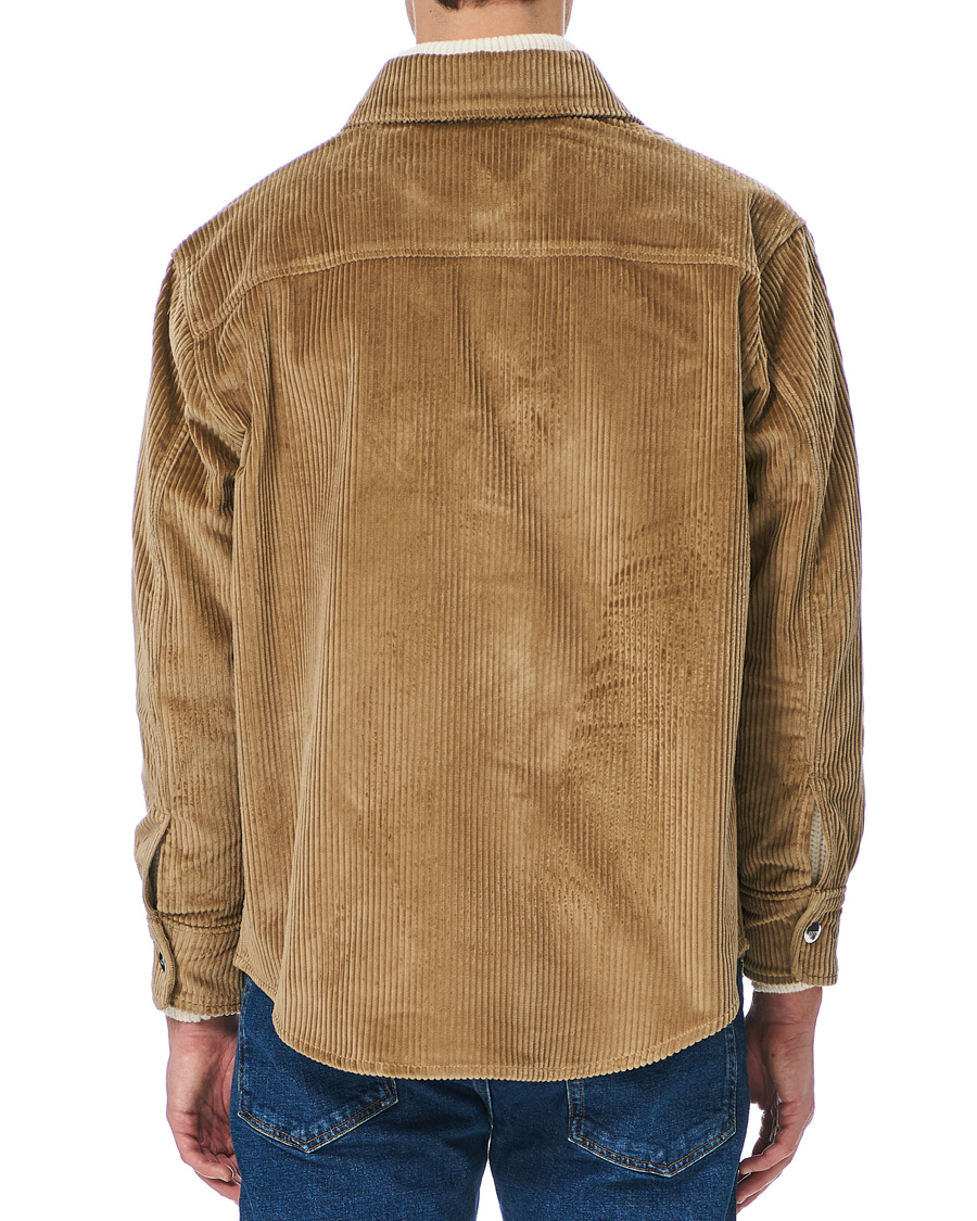 Herr | Jackor | AMI | Corduroy Shirt Jacket Olive