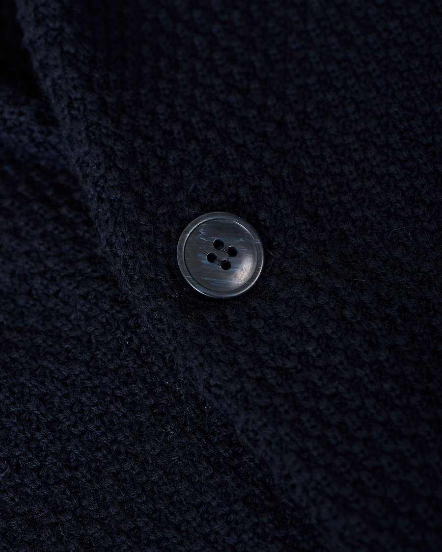 Herr | Tröjor | Altea | Shawl Collar Cardigan Navy