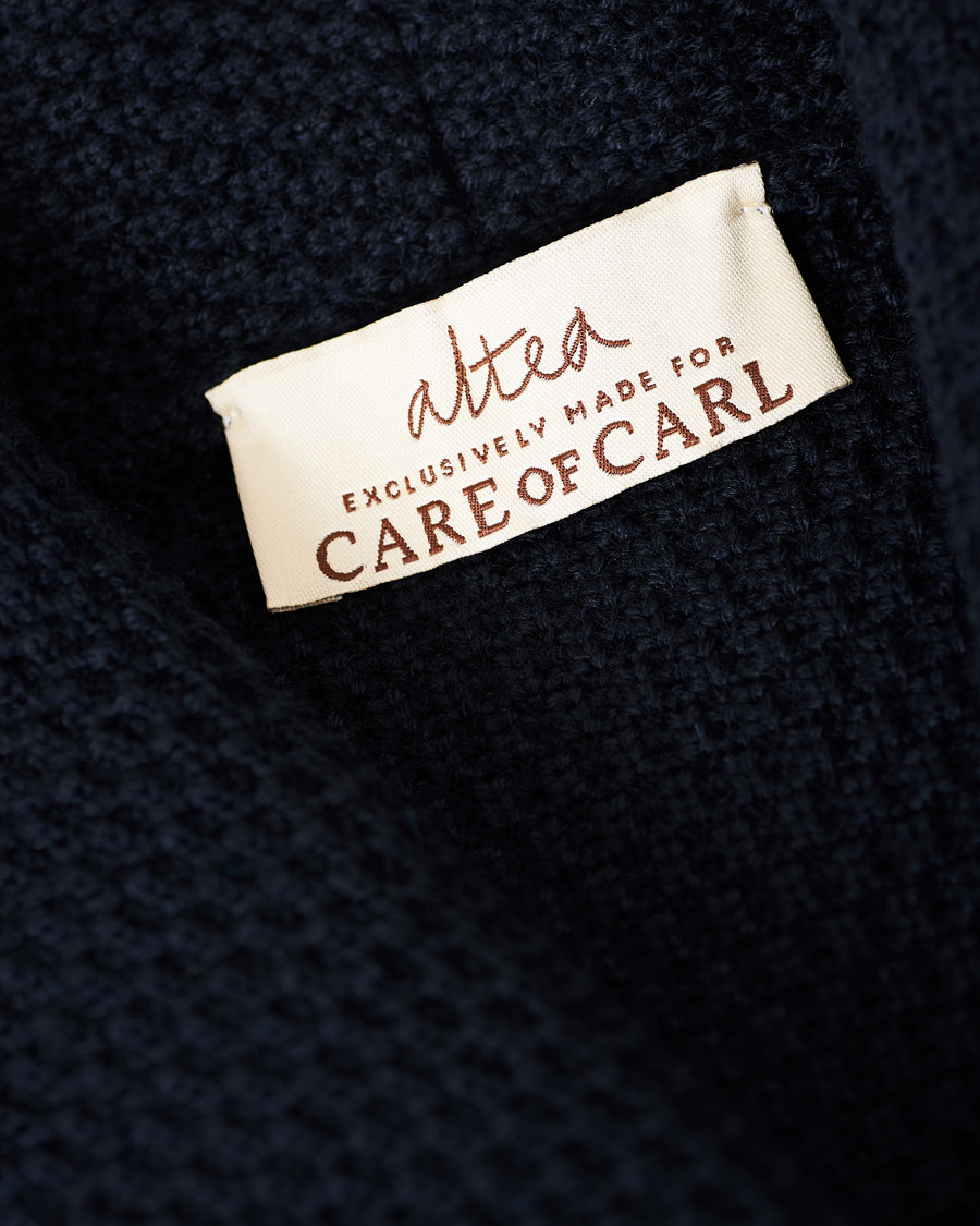 Herr | Tröjor | Altea | Shawl Collar Cardigan Navy