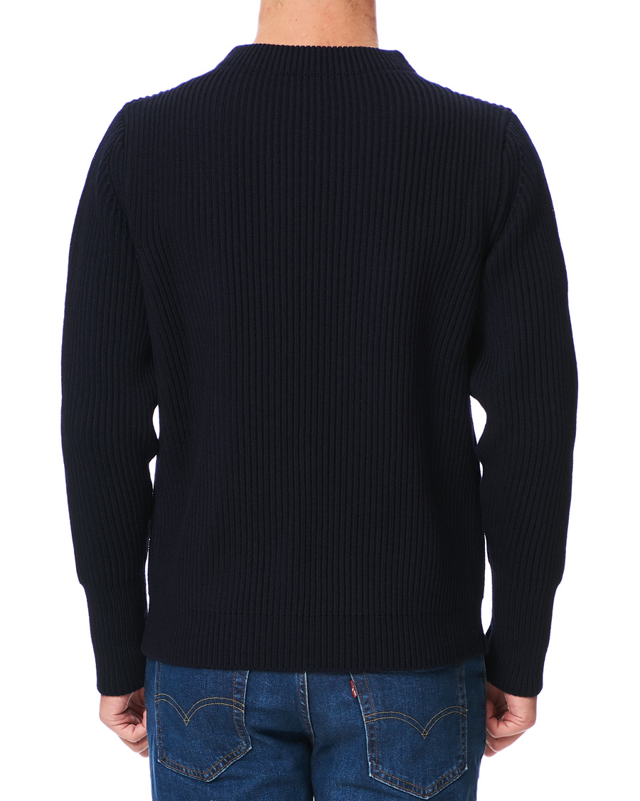 Herr | Tröjor | Andersen-Andersen | Navy Crewneck Navy Blue