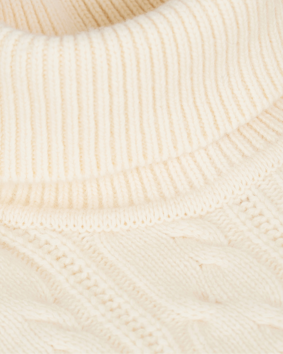 Herr | Tröjor | Armor-lux | Soft Cable Turtleneck Sweater Nature