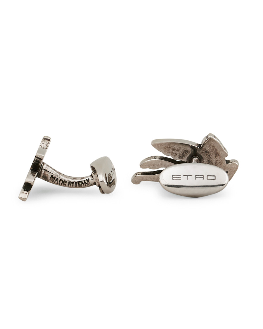 Herr | Etro Pegasus Cuff Links Silver | Etro | Pegasus Cuff Links Silver