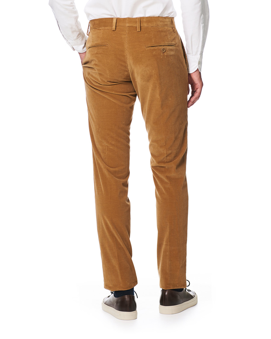 Herr | Byxor | Etro | Pleated Corduroy Trousers Khaki