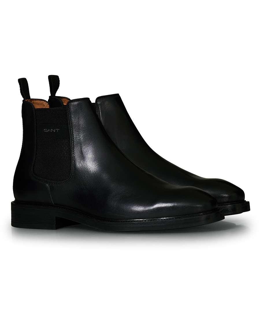 Herr | GANT Flairville Chelsea Boot Black Calf | GANT | Flairville Chelsea Boot Black Calf