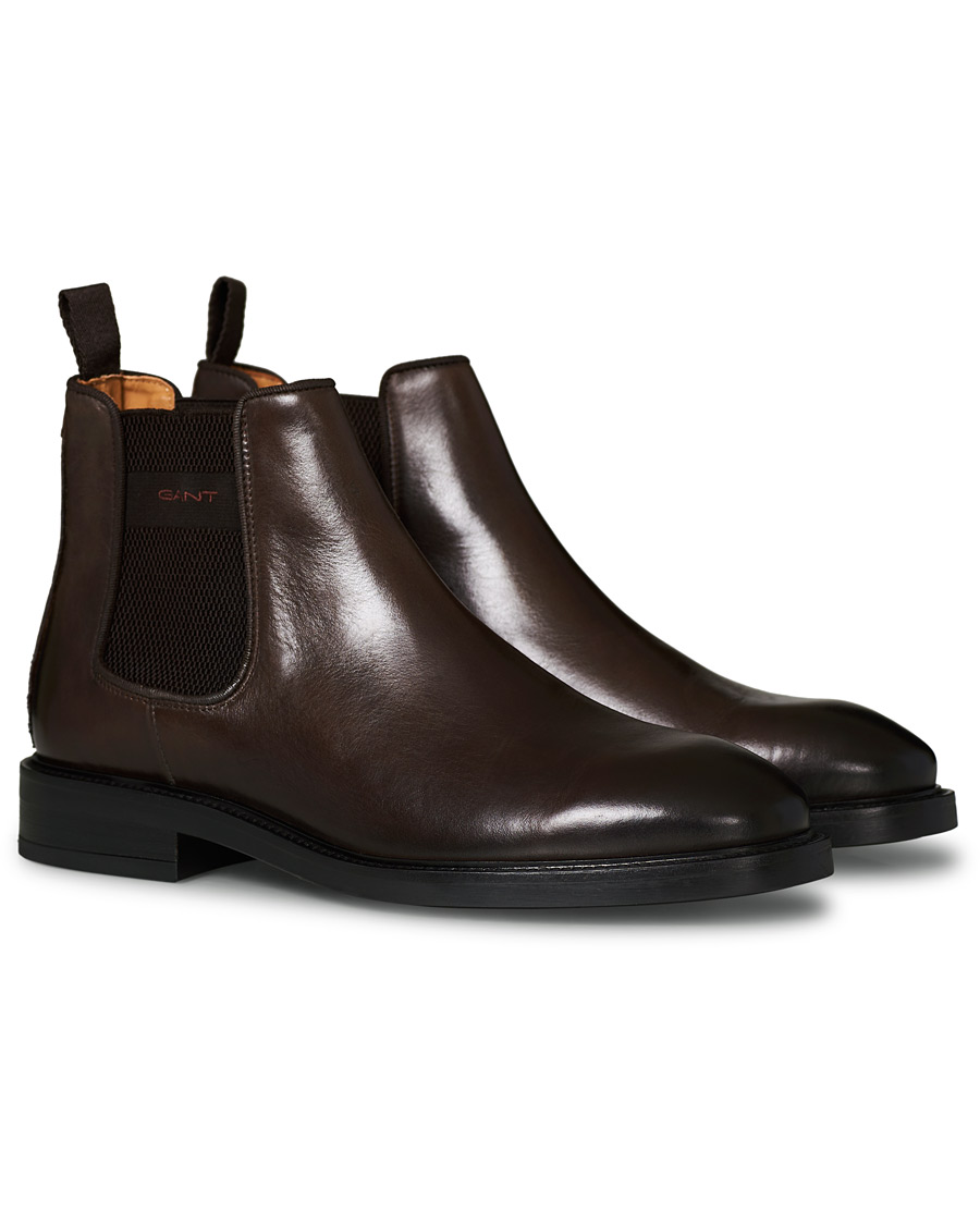 Herr | GANT Flairville Chelsea Boot Dark Brown Calf 40 | GANT | Flairville Chelsea Boot Dark Brown Calf 40