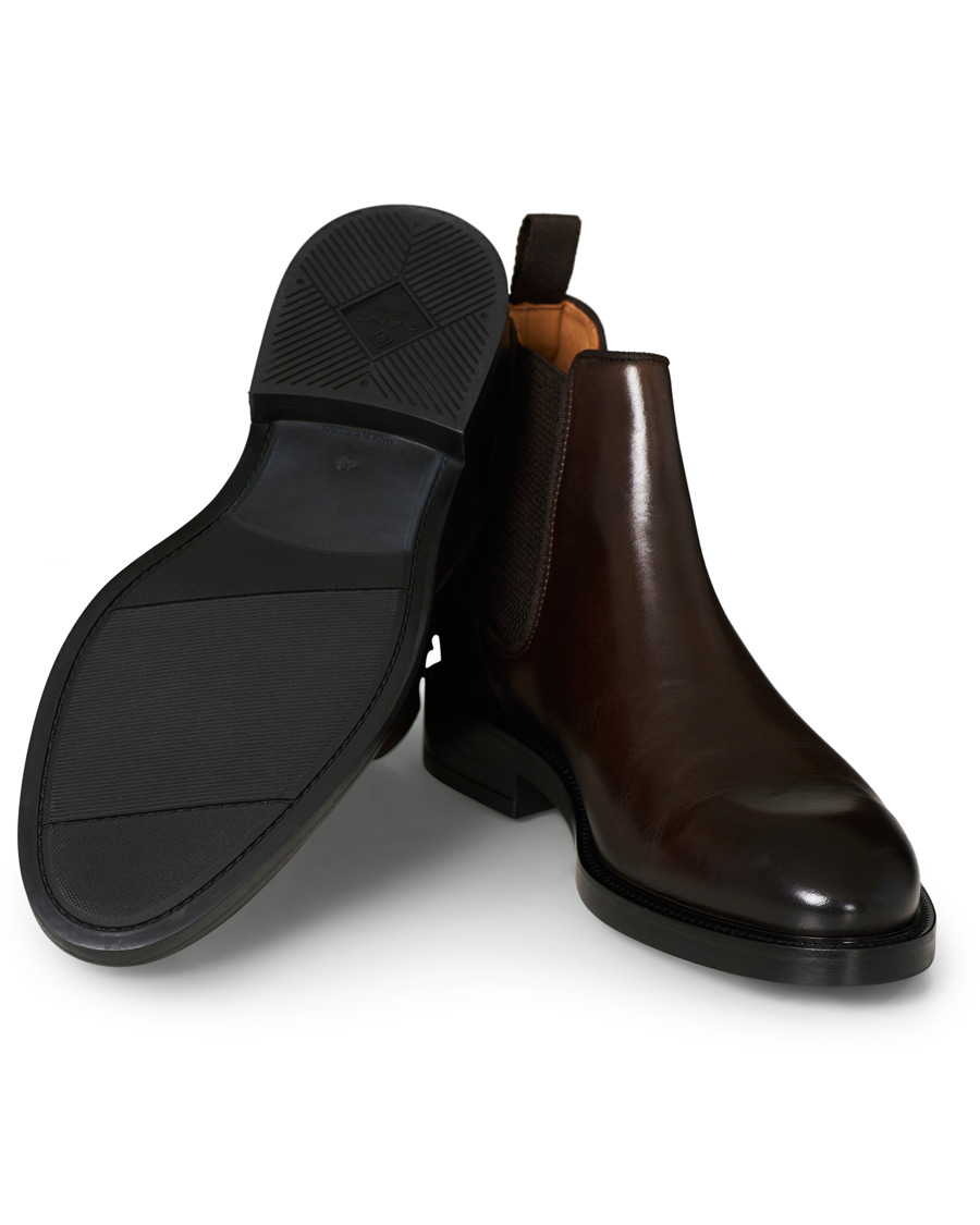 Herr | GANT Flairville Chelsea Boot Dark Brown Calf 40 | GANT | Flairville Chelsea Boot Dark Brown Calf 40
