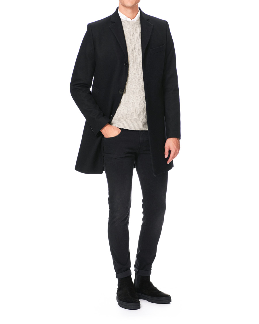 Herr | GANT Cloyd Shearling Chelsea Boot Black Suede | GANT | Cloyd Shearling Chelsea Boot Black Suede