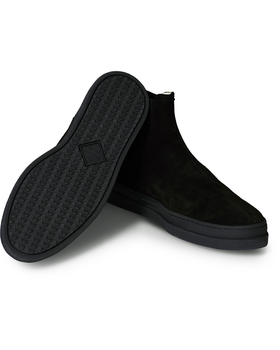Herr | GANT Cloyd Shearling Chelsea Boot Black Suede | GANT | Cloyd Shearling Chelsea Boot Black Suede