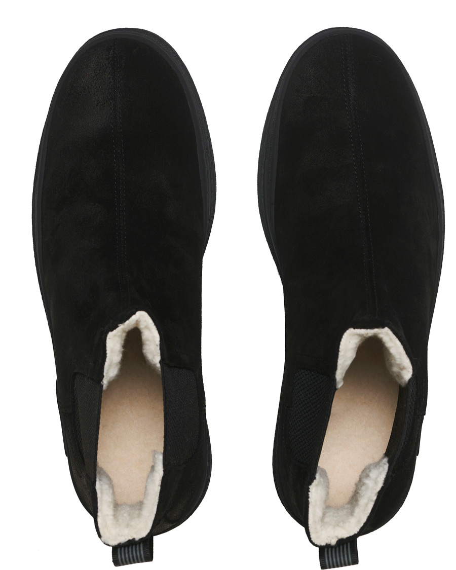 Herr | GANT Cloyd Shearling Chelsea Boot Black Suede | GANT | Cloyd Shearling Chelsea Boot Black Suede