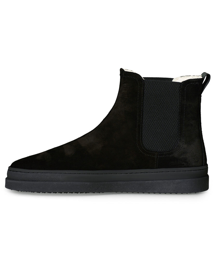 Herr | GANT Cloyd Shearling Chelsea Boot Black Suede | GANT | Cloyd Shearling Chelsea Boot Black Suede