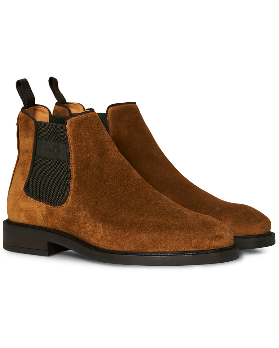 Herr | GANT Flairville Chelsea Boot Tobacco Brown Suede | GANT | Flairville Chelsea Boot Tobacco Brown Suede