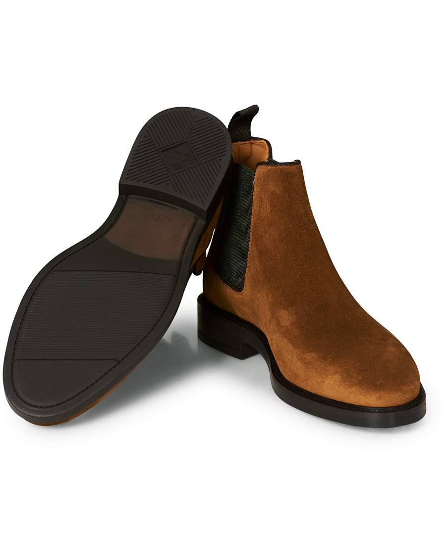 Herr | GANT Flairville Chelsea Boot Tobacco Brown Suede | GANT | Flairville Chelsea Boot Tobacco Brown Suede