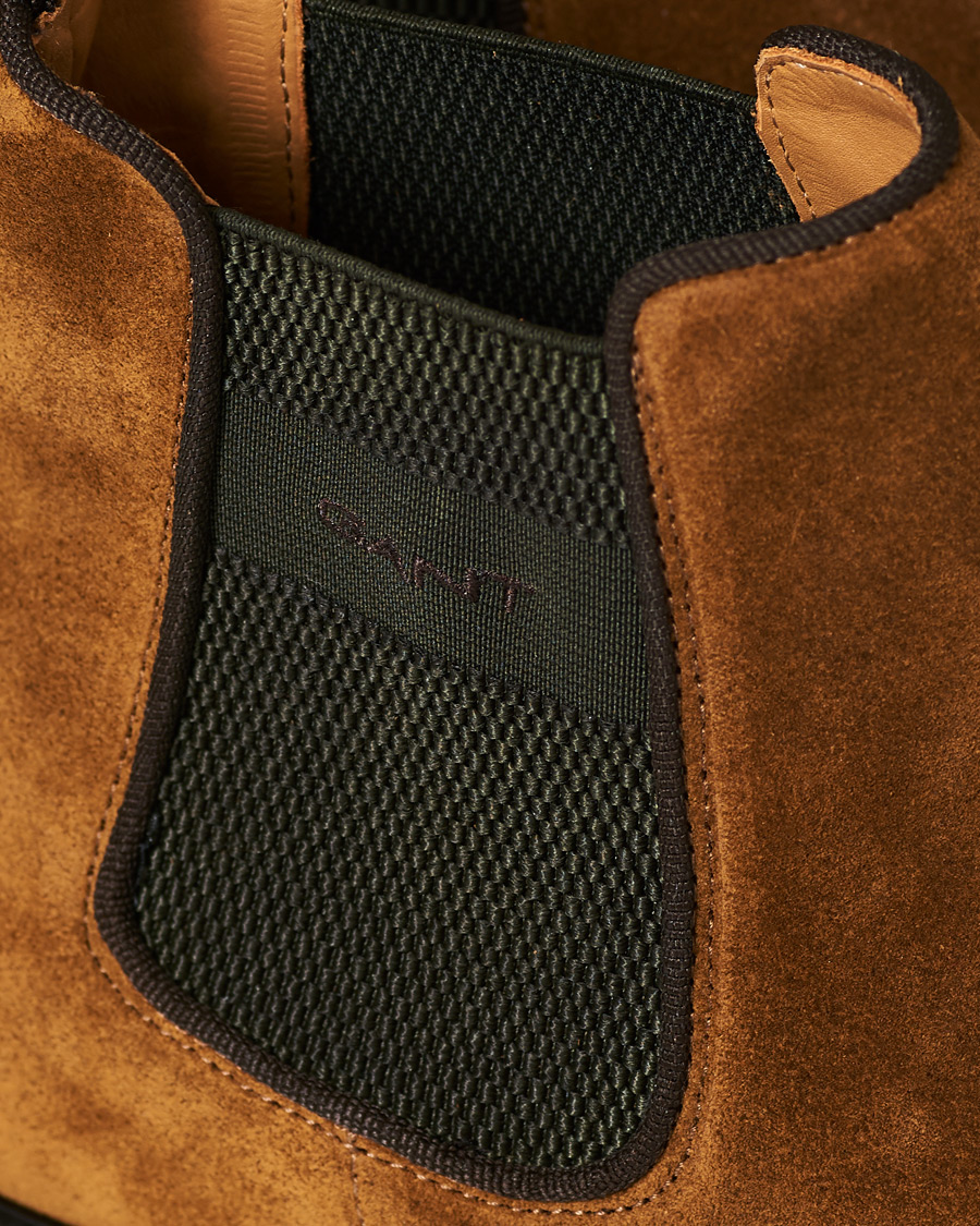 Herr | GANT Flairville Chelsea Boot Tobacco Brown Suede | GANT | Flairville Chelsea Boot Tobacco Brown Suede