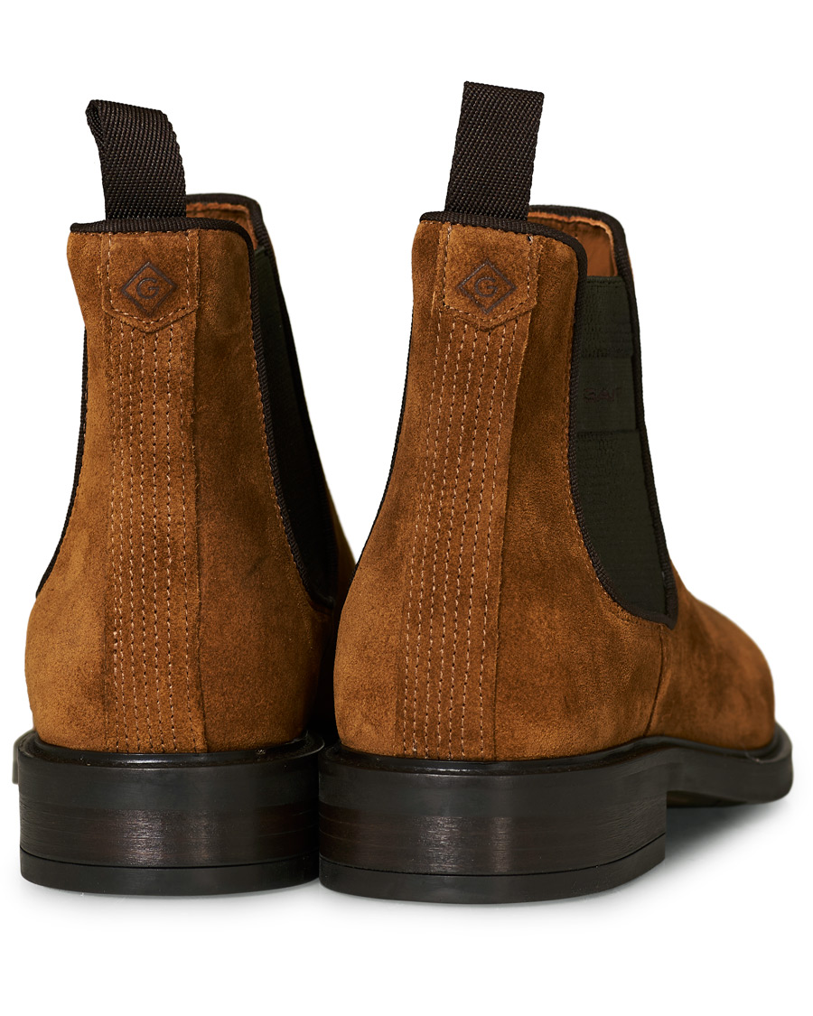 Herr | GANT Flairville Chelsea Boot Tobacco Brown Suede | GANT | Flairville Chelsea Boot Tobacco Brown Suede