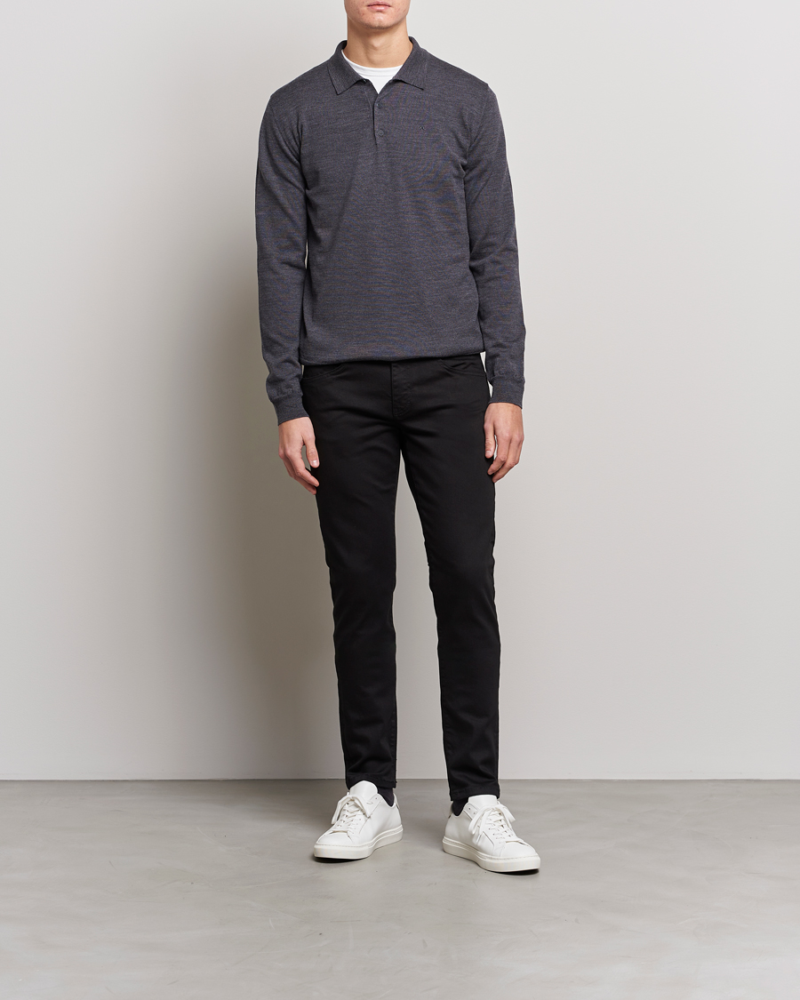 Herr | Jeans | J.Lindeberg | Jay Reactive Jeans Black