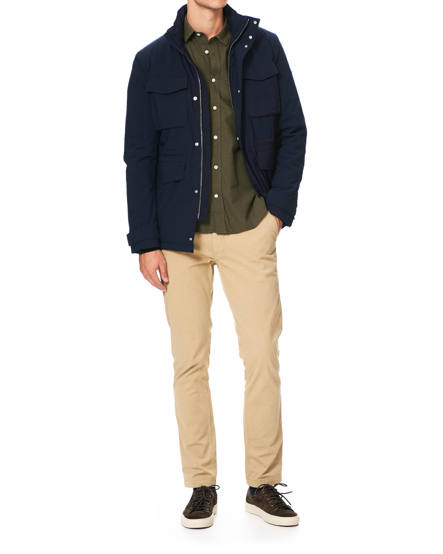 Herr | Jackor | J.Lindeberg | Tracher Tech Field Jacket Navy