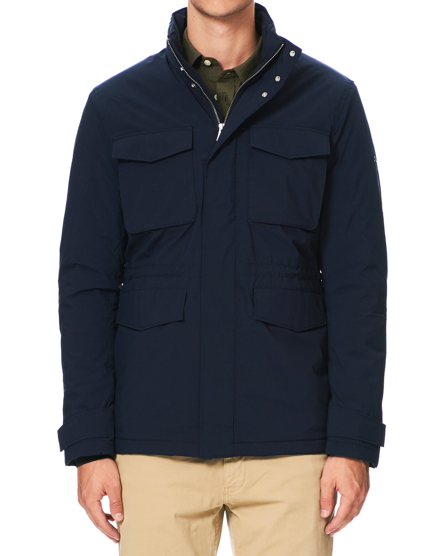 Herr | Jackor | J.Lindeberg | Tracher Tech Field Jacket Navy