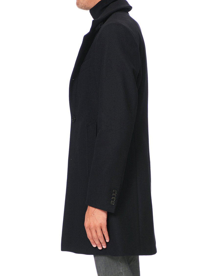 Herr | Jackor | J.Lindeberg | Holger Compact Melton Coat Black