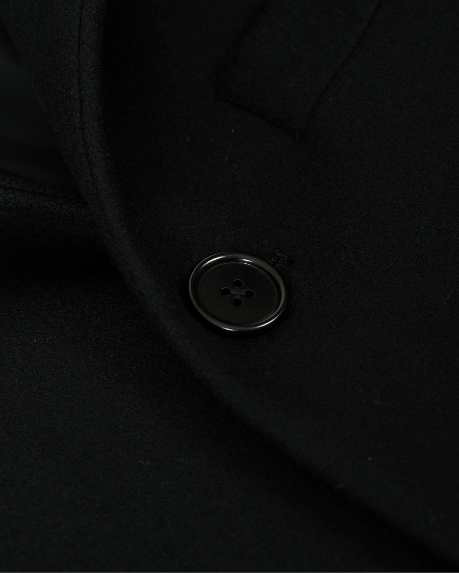 Herr | Jackor | J.Lindeberg | Holger Compact Melton Coat Black
