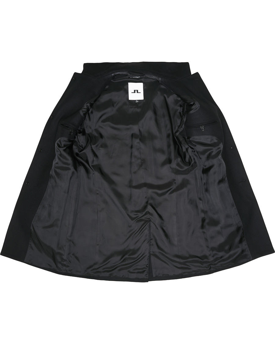Herr | Jackor | J.Lindeberg | Holger Compact Melton Coat Black