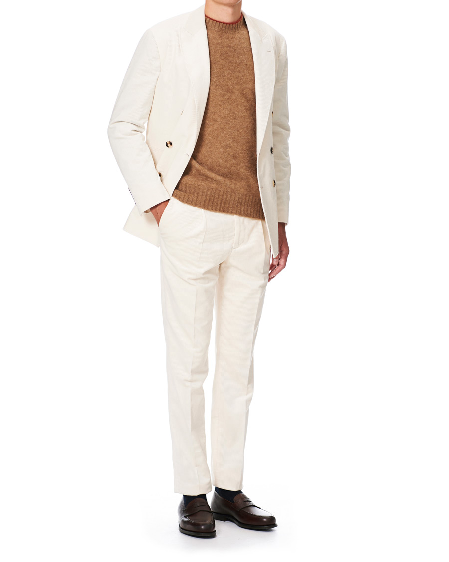 Herr | Kavajer | Brunello Cucinelli | Sea Island Cotton Corduroy Blazer Winter White