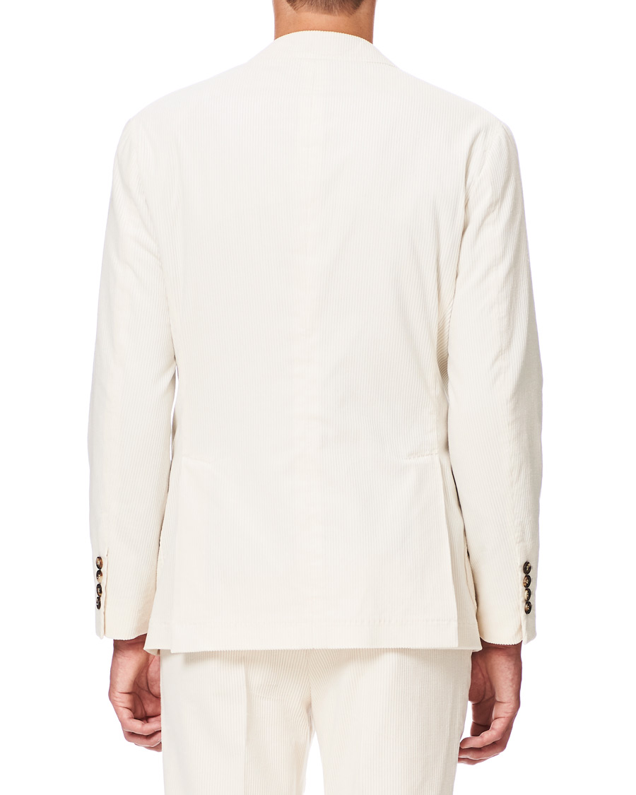 Herr | Kavajer | Brunello Cucinelli | Sea Island Cotton Corduroy Blazer Winter White