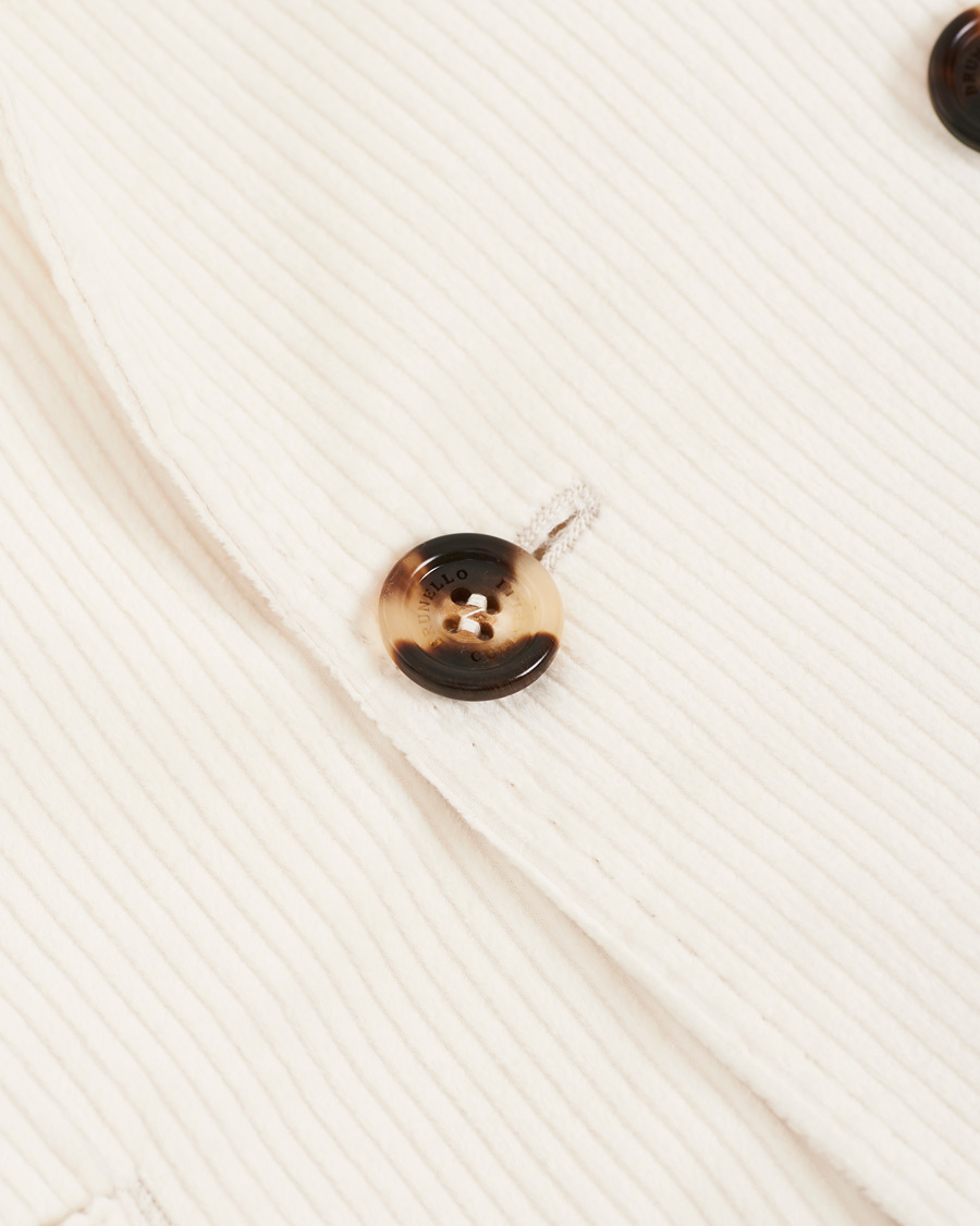 Herr | Kavajer | Brunello Cucinelli | Sea Island Cotton Corduroy Blazer Winter White
