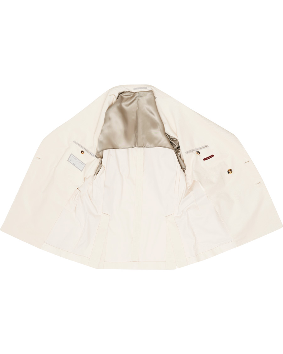 Herr | Kavajer | Brunello Cucinelli | Sea Island Cotton Corduroy Blazer Winter White