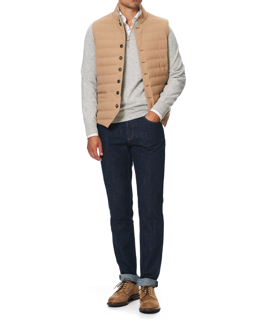 Herr | Jeans | Brunello Cucinelli | Slim Fit 5-Pocket Jeans Dark Indigo