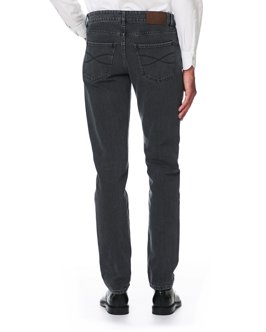 Herr | Jeans | Brunello Cucinelli | Traditional Fit 5-Pocket Jeans Medium Grey