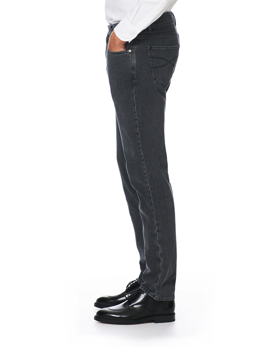 Herr | Jeans | Brunello Cucinelli | Traditional Fit 5-Pocket Jeans Medium Grey
