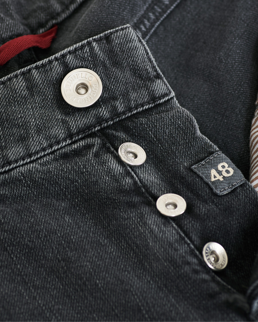 Herr | Jeans | Brunello Cucinelli | Traditional Fit 5-Pocket Jeans Medium Grey