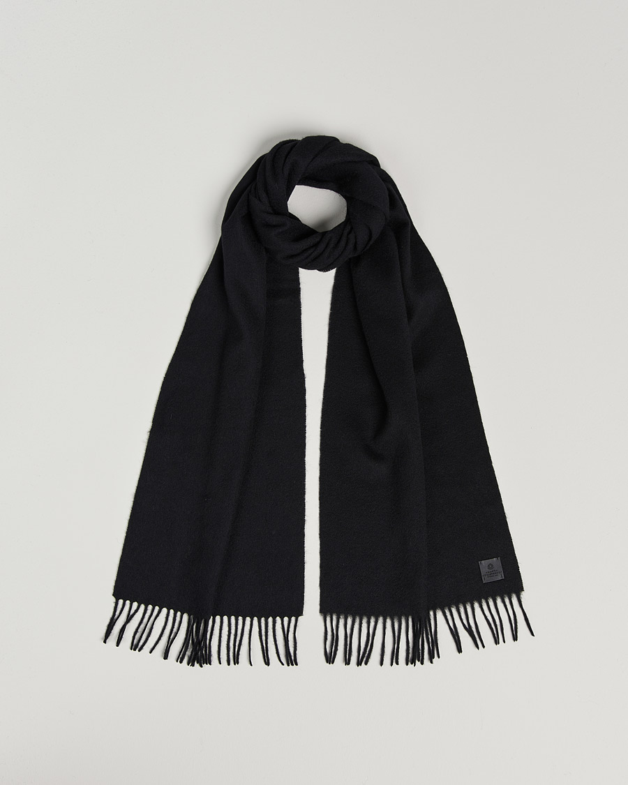 Herr | Amanda Christensen Merino Wool Scarf Black | Amanda Christensen | Merino Wool Scarf Black