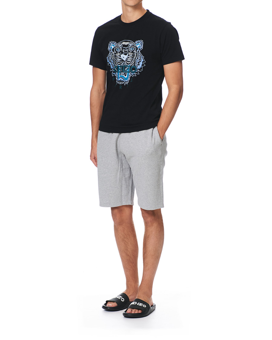Herr | KENZO Pool Mules Logo Black | KENZO | Pool Mules Logo Black