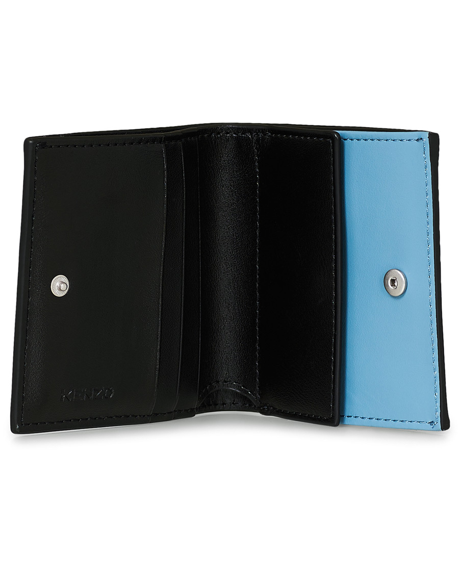 Herr | KENZO Tiger Icon Slim Fold Wallet Black | KENZO | Tiger Icon Slim Fold Wallet Black