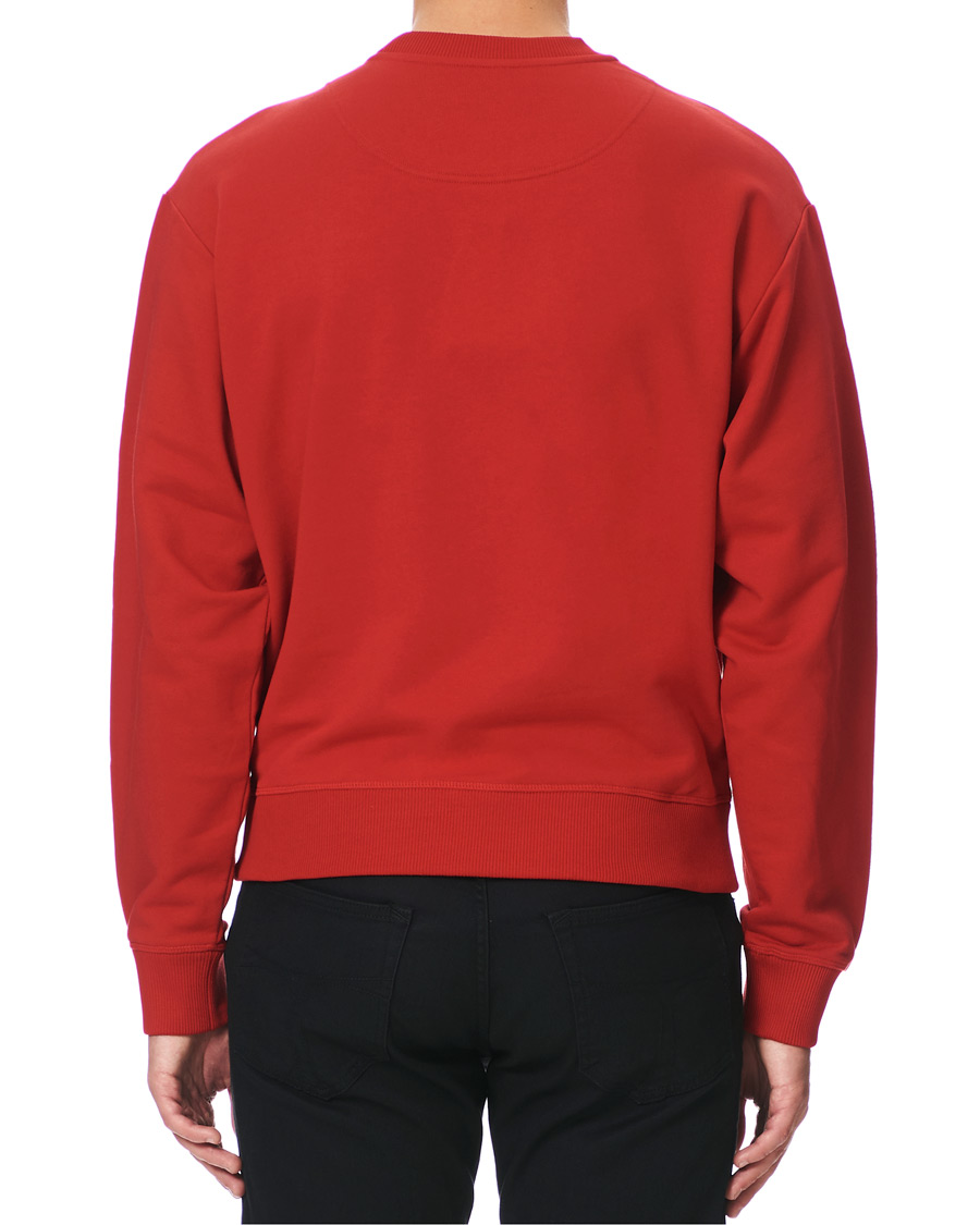 Herr | Tröjor | KENZO | Icon Tiger Crew Neck Sweatshirt Red