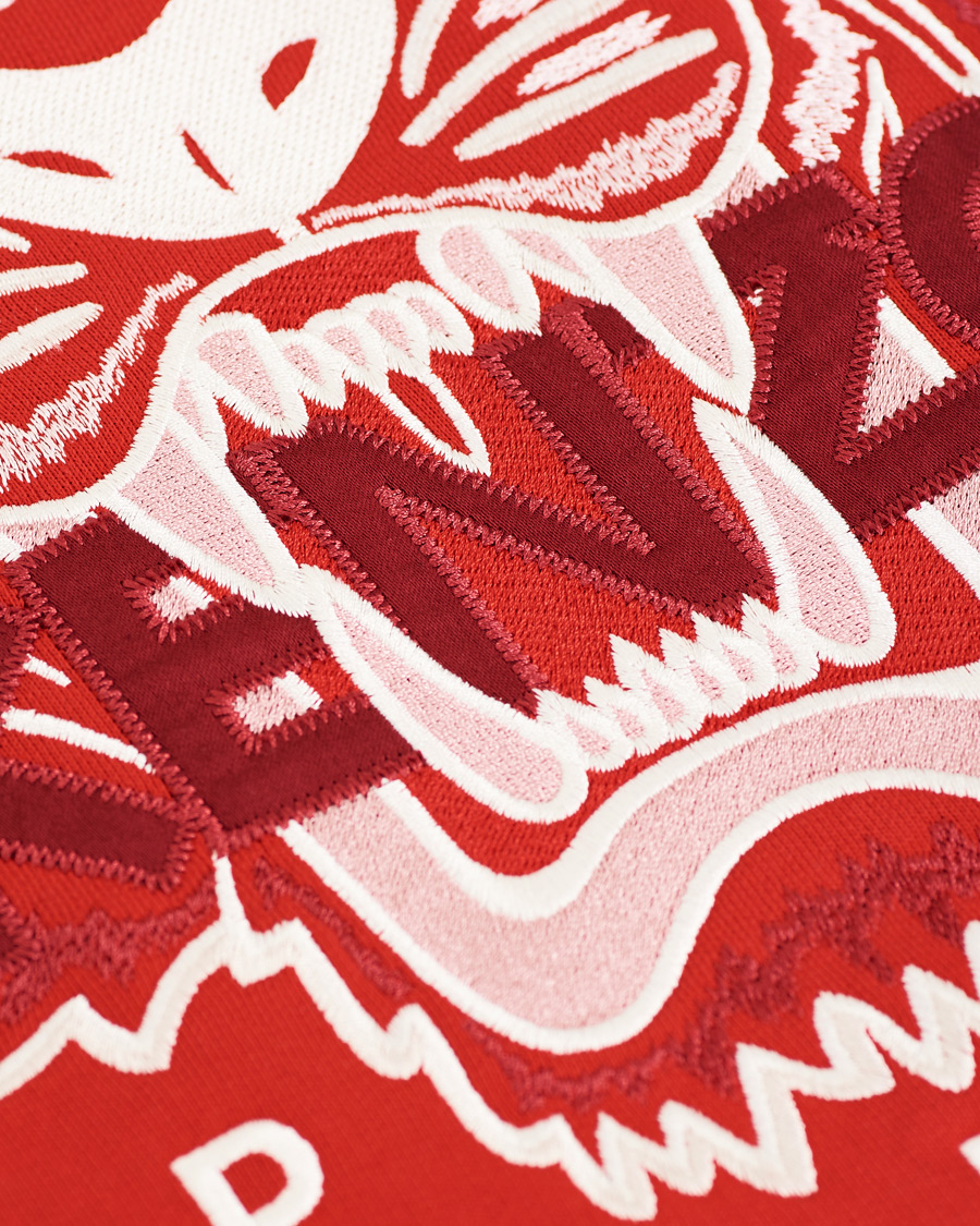 Herr | Tröjor | KENZO | Icon Tiger Crew Neck Sweatshirt Red