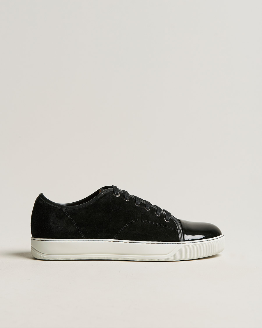 Herr | Sneakers | Lanvin | DBB1 Patent Cap Toe Sneaker Black