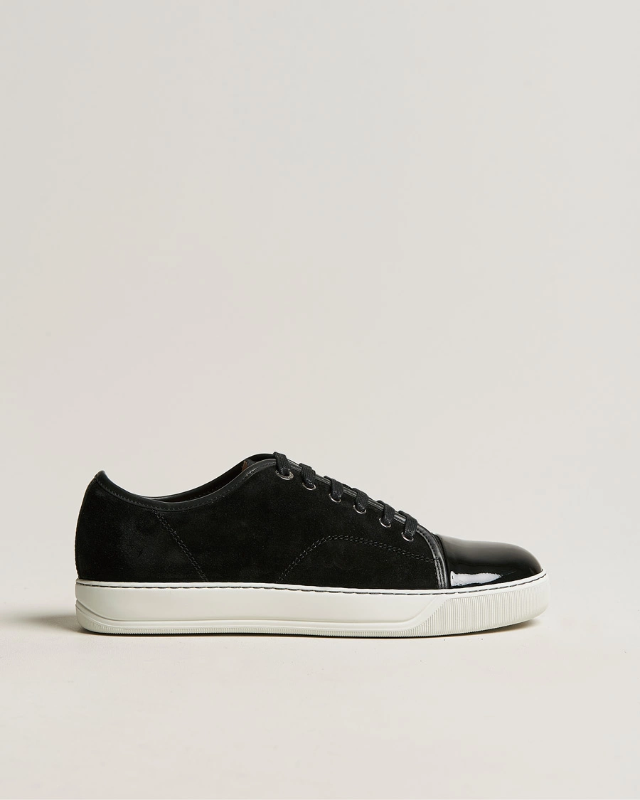 Herr | Sneakers | Lanvin | DBB1 Patent Cap Toe Sneaker Black