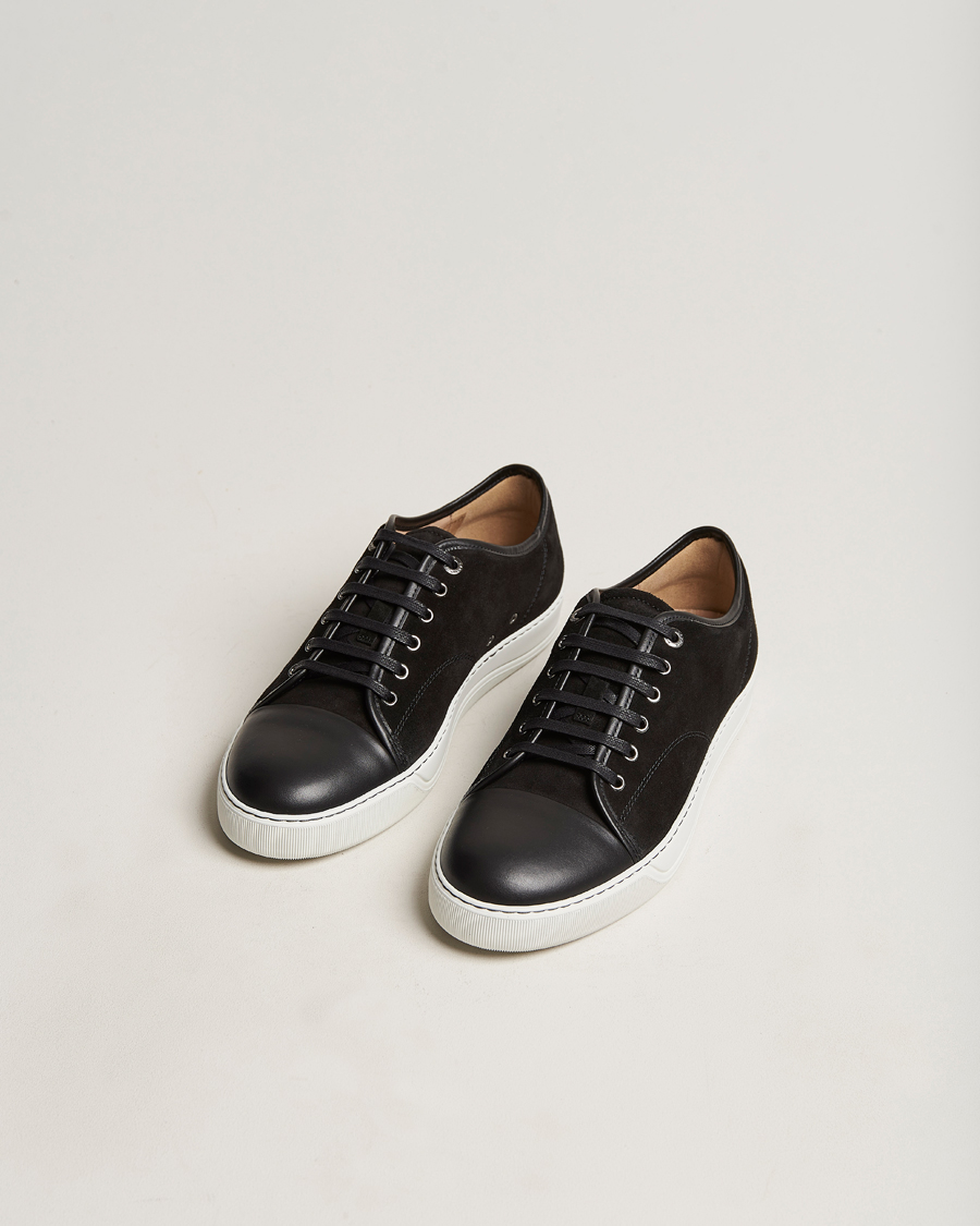 Herr | Sneakers | Lanvin | DBB1 Nappa Cap Toe Sneaker Black