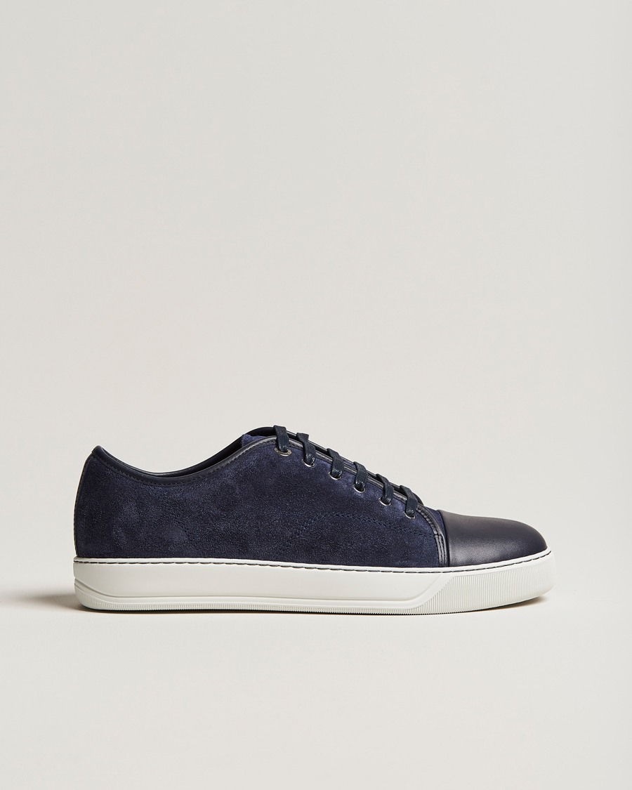 Herr | Sneakers | Lanvin | DBB1 Nappa Cap Toe Sneaker Navy