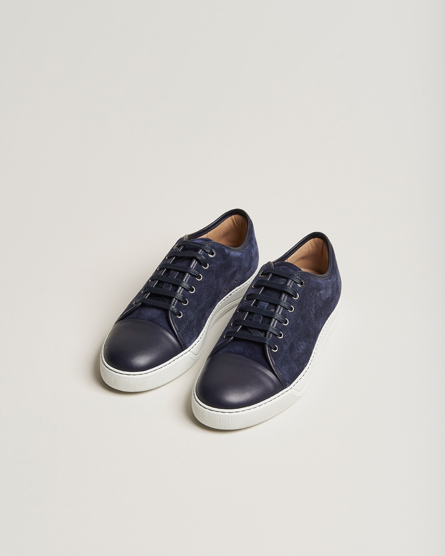 Herr | Sneakers | Lanvin | DBB1 Nappa Cap Toe Sneaker Navy