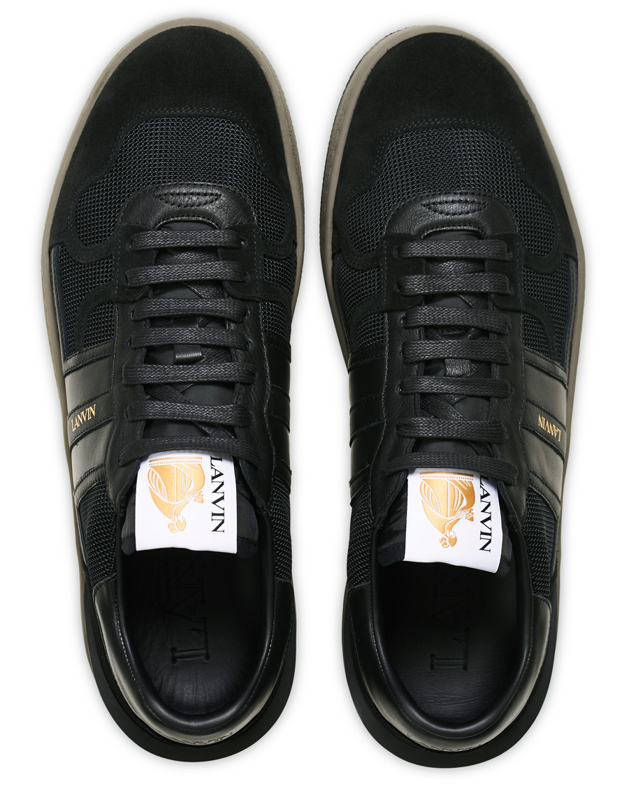 Herr | Lanvin Nash Tennis Sneaker Black | Lanvin | Nash Tennis Sneaker Black