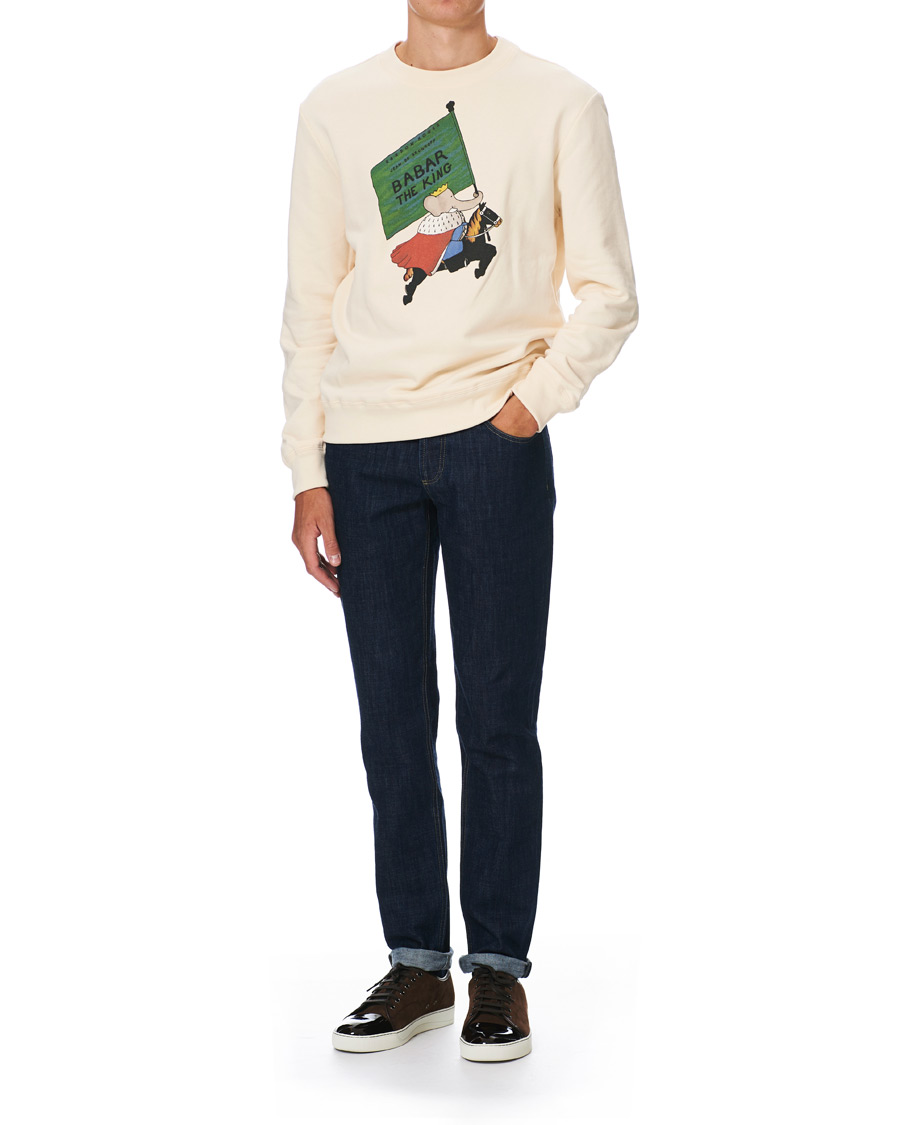 Herr | Tröjor | Lanvin | Babar Sweatshirt Ecru