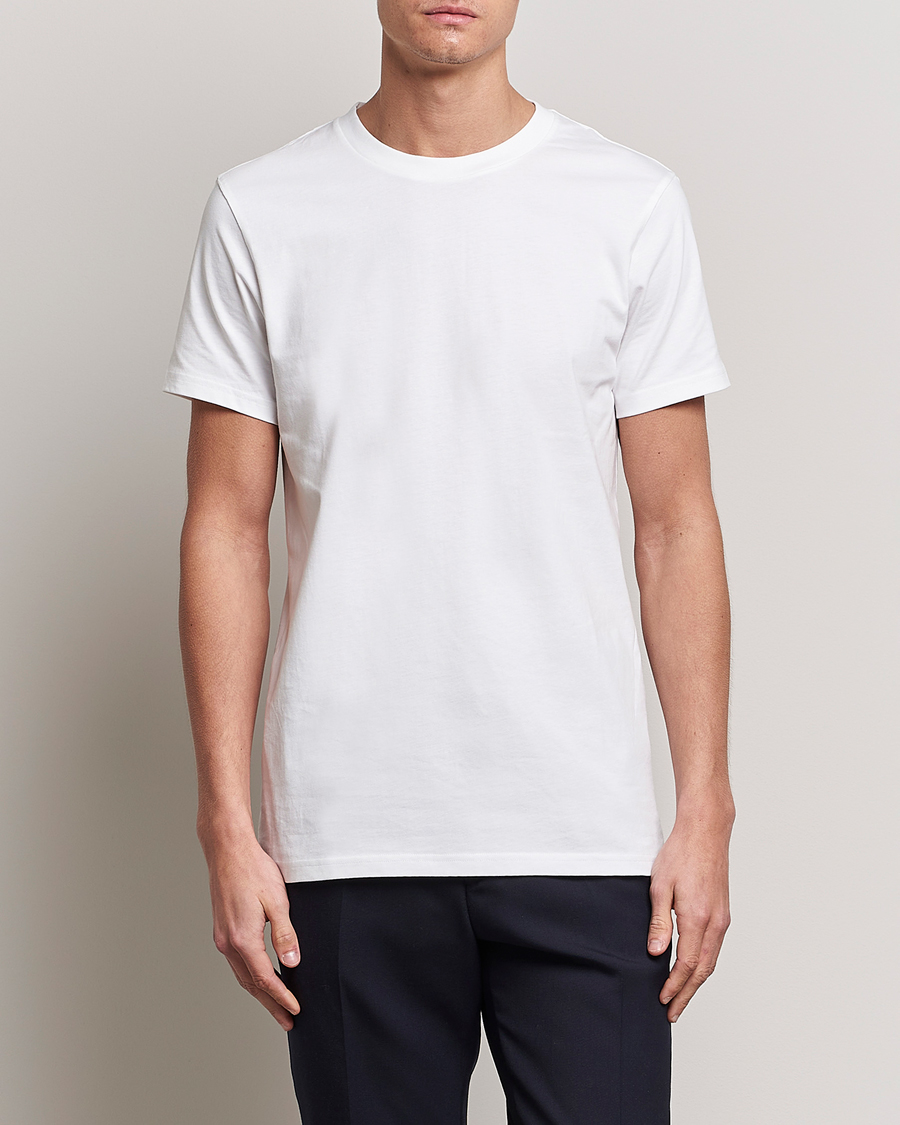 Herr | Kläder | Bread & Boxers | Crew Neck Regular T-Shirt White